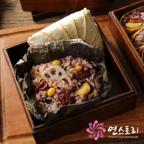 수제연잎밥 160g  국내산 원재료 즉석 간편조리 영양밥